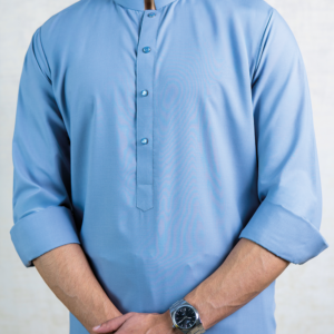 Men's Classic Dusty Blue - Premium Fabric